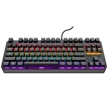Trust Gaming GXT 834 Callaz Teclado Mecánico TKL RGB 20 Modos de Color, 24407 Trust Gaming GXT 834 Callaz Teclado Mecánico TKL RGB 20 Modos de Color, 24407
